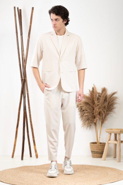 Overshirt Vittorio 300-24-DAMIANNO Stone