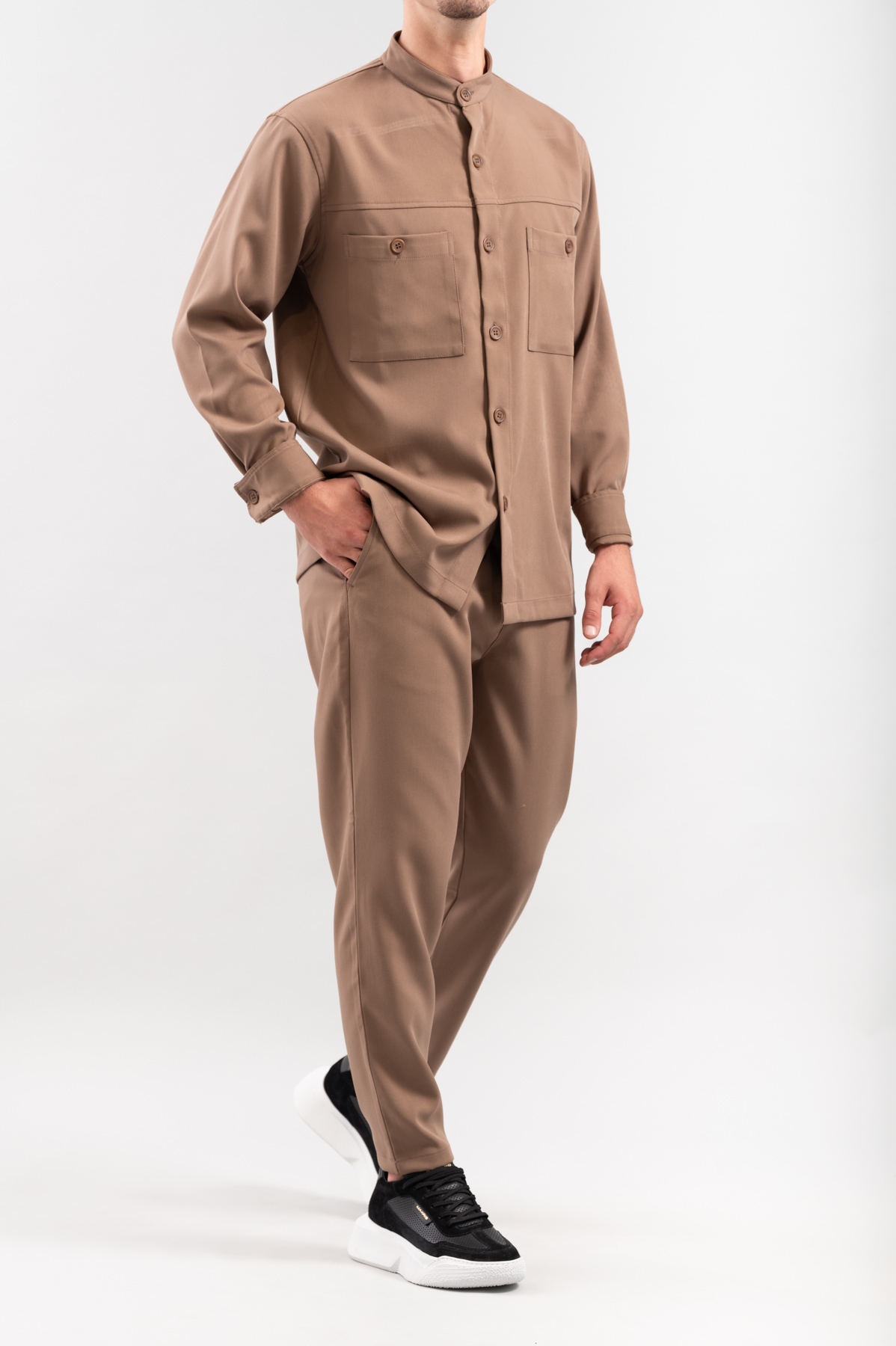 1-19-2.jpg Overshirt Vittorio 300-2425-TORINO Tabacco - Image 1