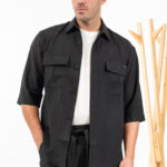 Overshirt Vittorio 300-24-Aviano Black