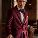 Σακάκι Vittorio 900-2425-ENIO Bordeaux