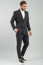 Σακάκι Vittorio 900-2324-CARLO Black - Image 2