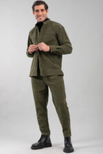 Overshirt Vittorio 300-2324-MOLVENO Olive - Image 2