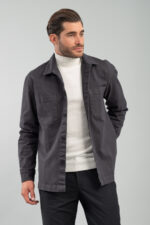 Overshirt Vittorio 300-2324-JAMES Asphalt - Image 3