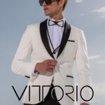 Κοστούμι Γαμπριάτικο Vittorio 100-23-SMOKIN-2 Off White