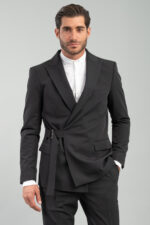 Σακάκι Vittorio 900-2324-CARLO Black - Image 5