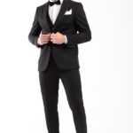 Κοστούμι Γαμπριάτικο Vittorio 100-23-VENEZZIA Black