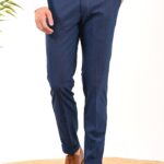 Παντελόνι Vittorio 500-23-VERDE Blue