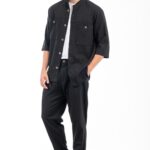 Overshirt Vittorio 300-23-BIANCO-2 Black