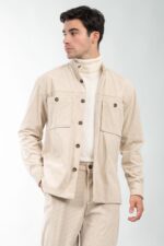 Overshirt Vittorio 300-2324-MOLVENO Stone - Image 3