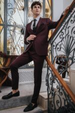 Κοστούμι Vittorio Promo S Bordeaux - Image 3