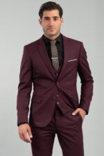 Κοστούμι Vittorio Promo S Bordeaux - Image 4