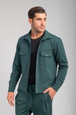 Oveshirt Vittorio 300-2223-LUCIO Petrol - Image 2
