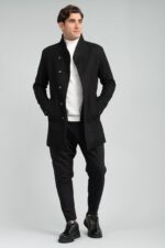 Παλτό Vittorio 400-2223-MONTI Black - Image 4