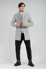Παλτό Vittorio 400-2223-MONTI L Grey - Image 4