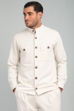 Oveshirt Vittorio 300-2223-MOLVENO Stone - Image 2