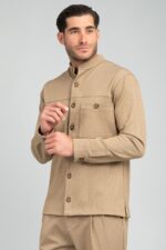 Oveshirt Vittorio 300-2223-MOLVENO Beige - Image 3