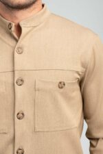 Oveshirt Vittorio 300-2223-MOLVENO Beige - Image 4
