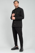 Oveshirt Vittorio 300-2223-MOLVENO Black - Image 2