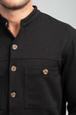 Oveshirt Vittorio 300-2223-MOLVENO Black - Image 4