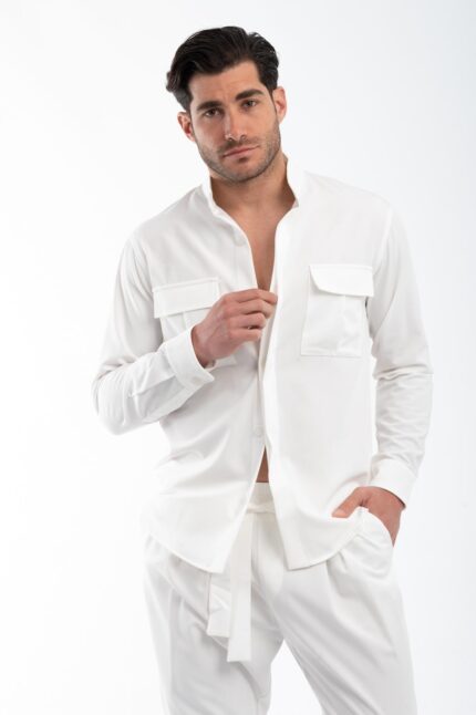 Oveshirt Vittorio 300-23-AVIANO Off White