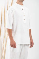 Overshirt Vittorio 300-24-SPIAGGIA White - Image 2