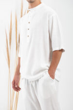 Overshirt Vittorio 300-24-SPIAGGIA White - Image 4