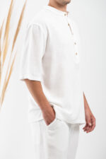 Overshirt Vittorio 300-24-SPIAGGIA White - Image 5