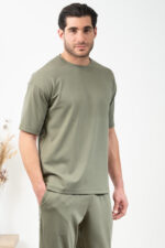 Overshirt Vittorio 300-24-FEVER-Olive - Image 3