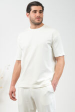 Overshirt Vittorio 300-24-FEVER Off White - Image 4