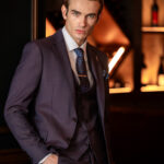 Κοστούμι Vittorio 100-2425-Bari D.Purple