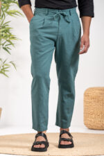 Λινό παντελόνι Vittorio 500-24-Amalfi Dysty Mint - Image 2