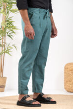 Λινό παντελόνι Vittorio 500-24-Amalfi Dysty Mint - Image 4