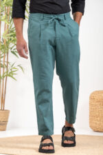 Λινό παντελόνι Vittorio 500-24-Amalfi Dysty Mint - Image 6