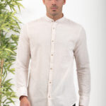 Λινό Πουκάμισο Vittorio 800-24-402 Beige