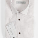 Πουκάμισο Vittorio 800-24-035 Beige