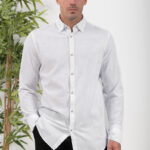 Λινό Πουκάμισο Vittorio 800-24-403 White