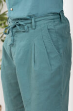 Λινή Βερμούδα Vittorio 500-24-renato Dusty Mint - Image 6