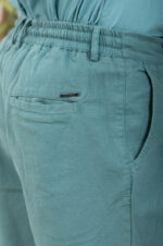 Λινή Βερμούδα Vittorio 500-24-renato Dusty Mint - Image 7