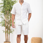 Λινό Πουκάμισο Vittorio 800-24-5000 White