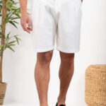 Λινή Βερμούδα Vittorio 500-24-renato White