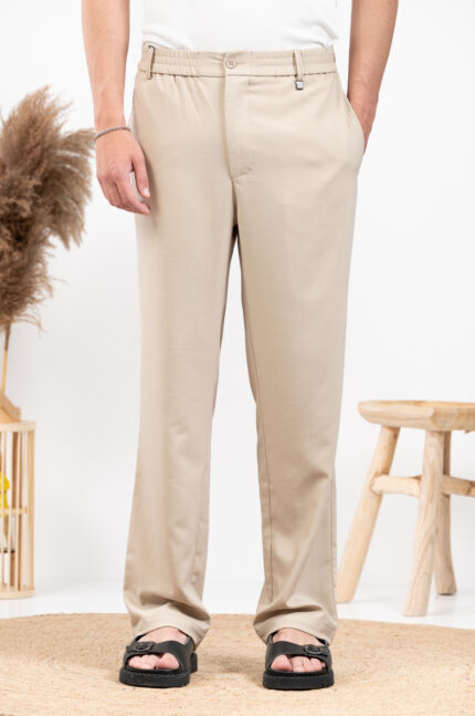 Παντελόνι Straight Fit Vittorio 500-24-Piro Beige