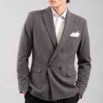 Σακάκι σταυρωτό Vittorio 900-2425-Novale Grey