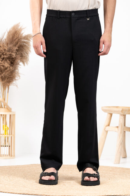 Παντελόνι Straight Fit Vittorio 500-24-Piro Black