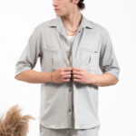 Overshirt Vittorio 300-23-Santo-1 Grey