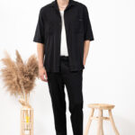 Overshirt Vittorio 300-23-Santo-1 Black