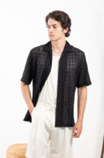 Πουκάμισο Vittorio 800-24-105 Black