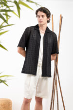 Πουκάμισο Vittorio 800-24-105 Black - Image 3