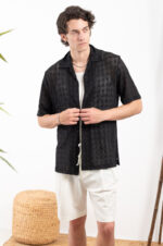 Πουκάμισο Vittorio 800-24-105 Black - Image 4