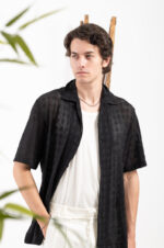 Πουκάμισο Vittorio 800-24-105 Black - Image 5