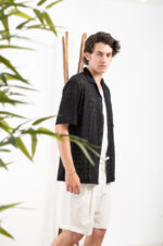 Πουκάμισο Vittorio 800-24-105 Black - Image 6